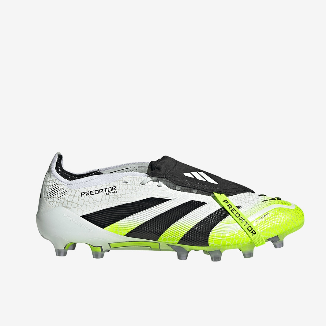 adidas Predator Elite FT FG Soccer Cleats (Black/Grey/Lucid
