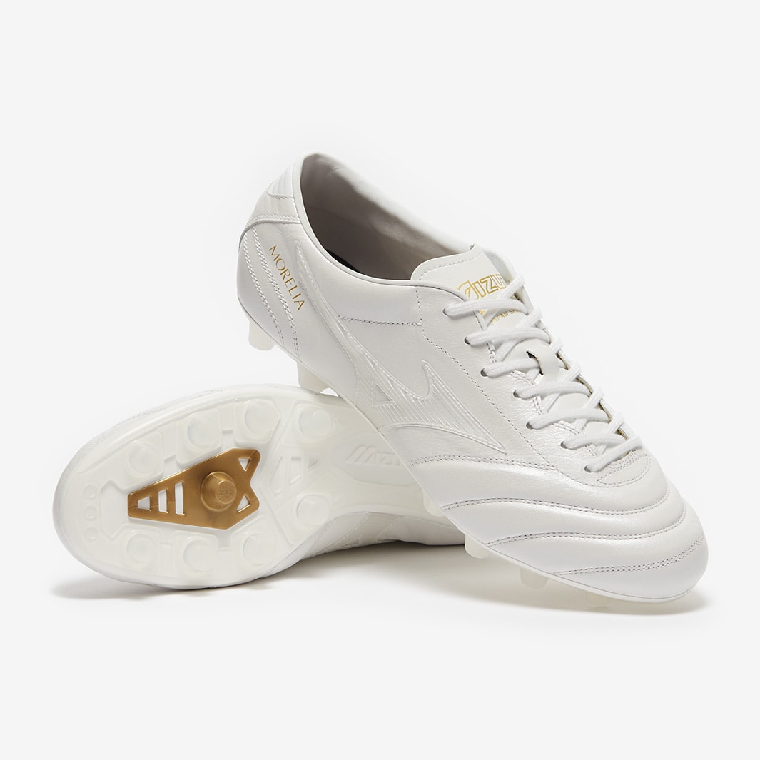 シューズ Mizuno Morelia 2japan
 27.5 MIZUNO Morelia 2 japan White x Gold 27cm US 9 | eBay