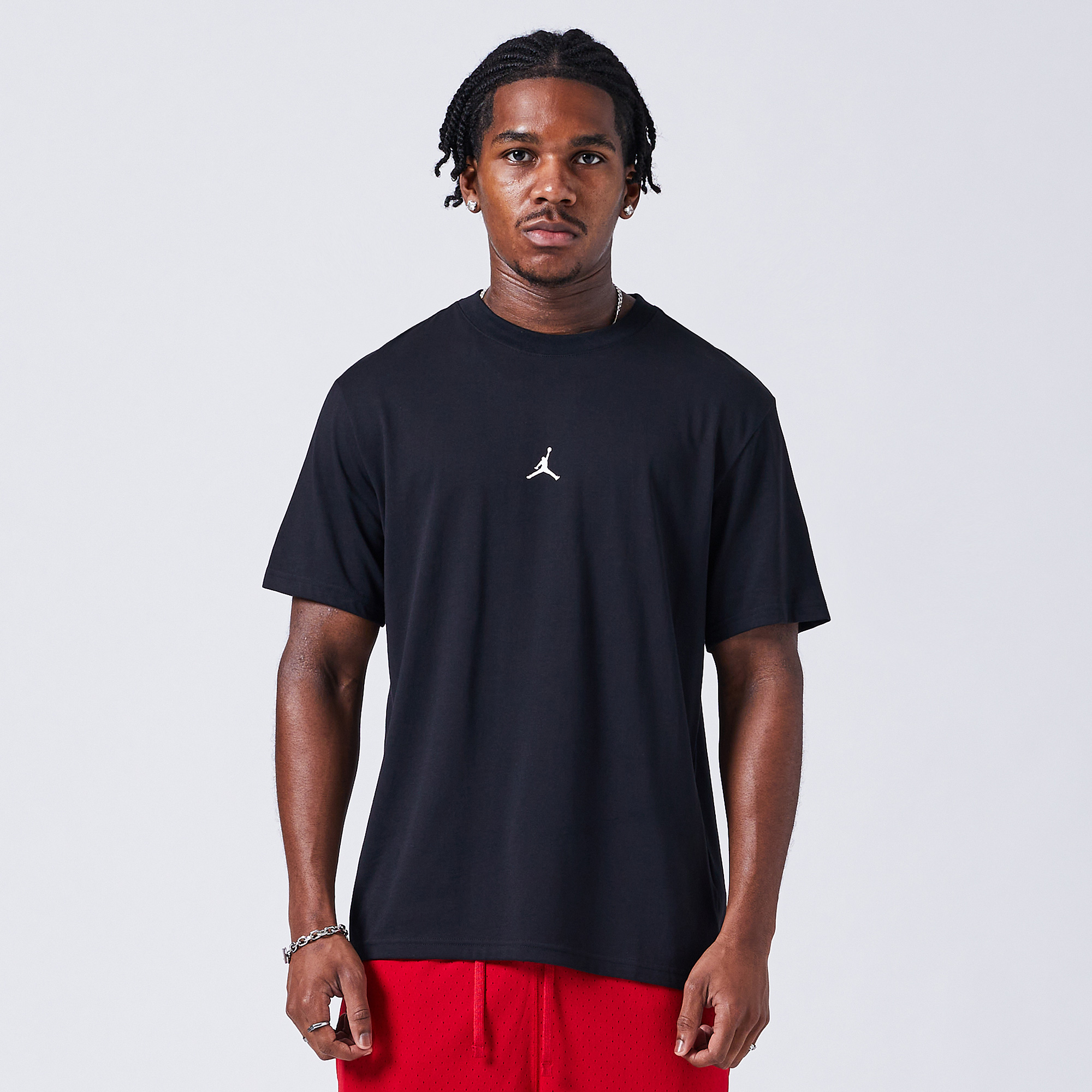 Jordan Sport Dri Fit Jumpman Crew T Shirt Black