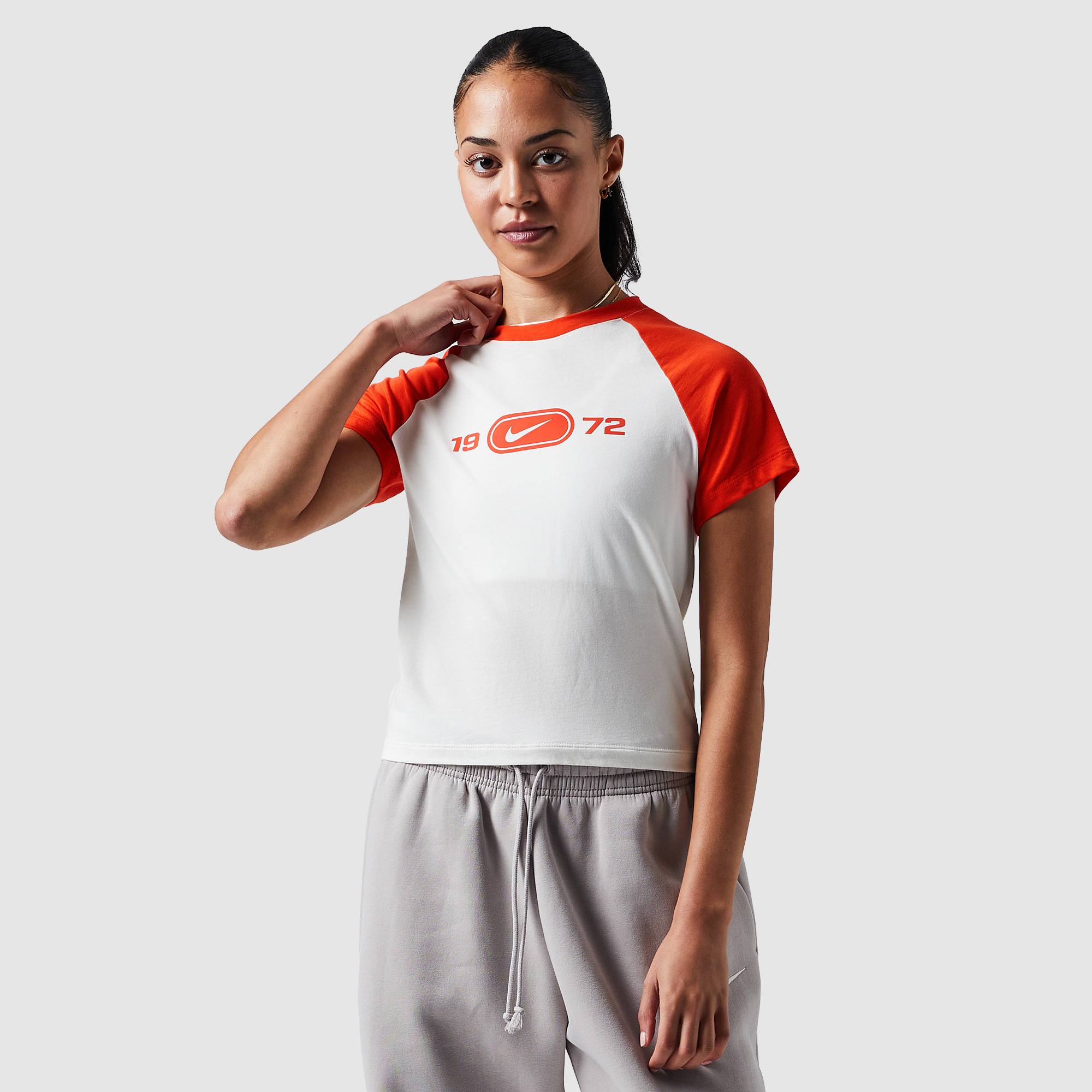 Nike Sportswear Womens Chill Knit T Shirt White