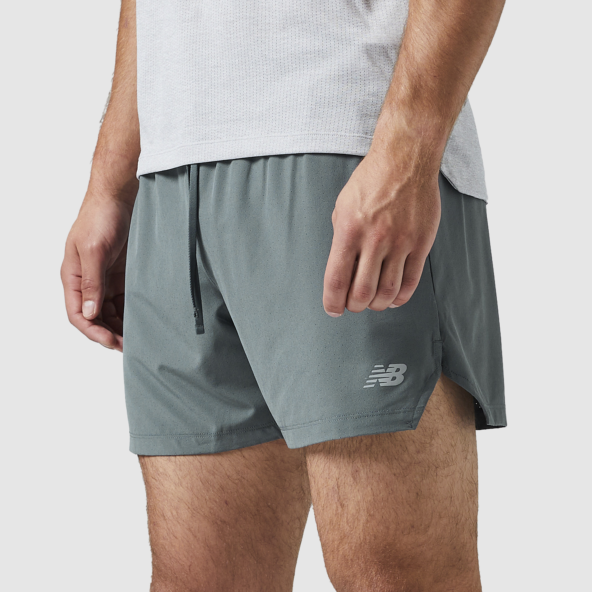 New Balance Sport Essentials Rc 5 Inch Shorts Grey