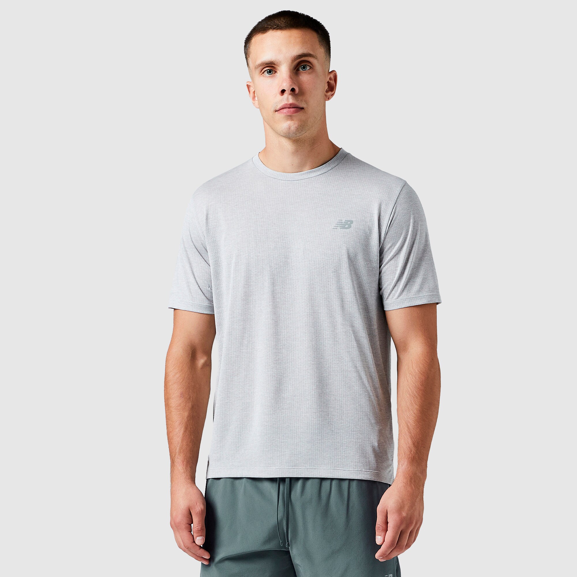 New Balance Sport Essentials T Shirt Grey