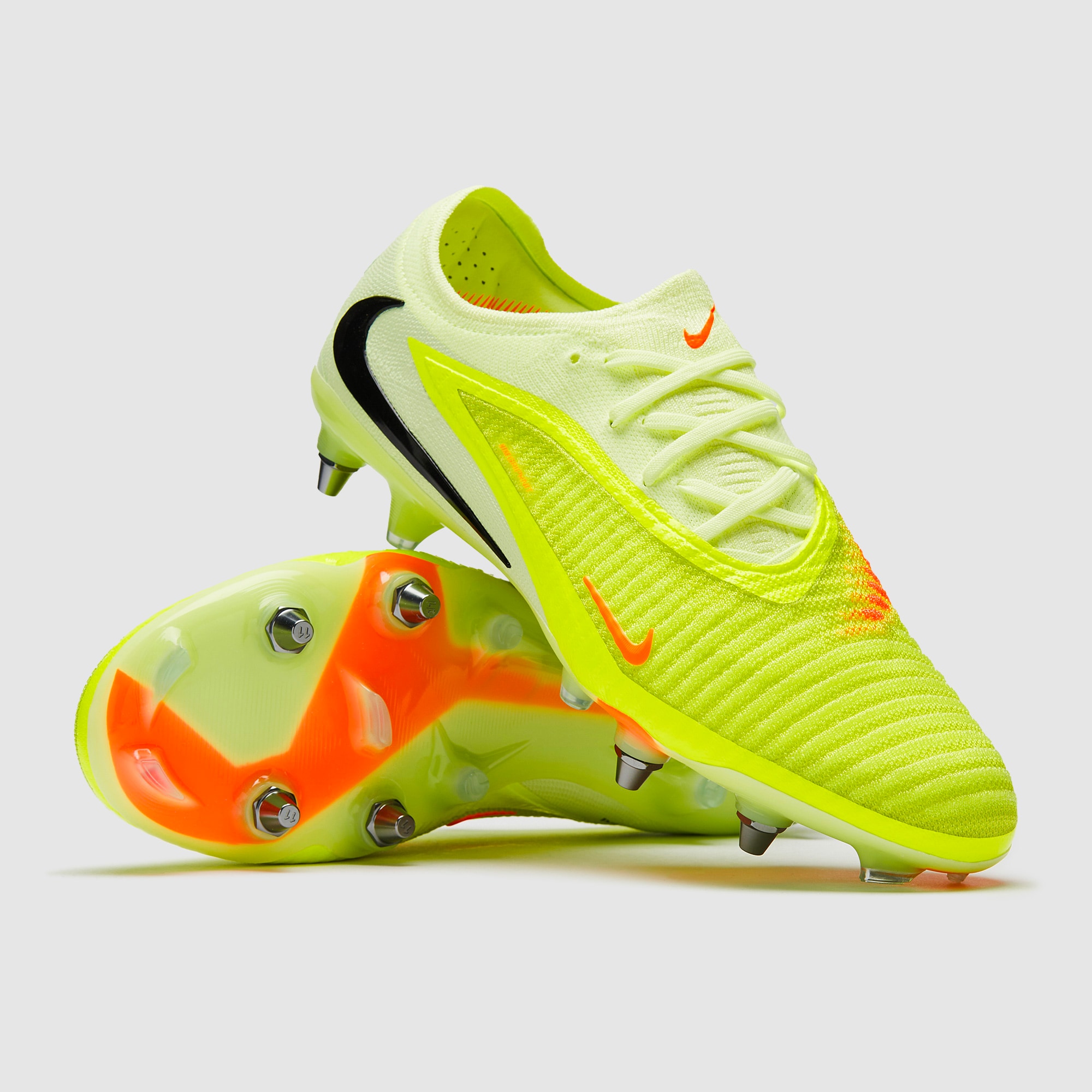 Nike Phantom 6 Elite Low SG-Pro - Limelight/Hyper Cramoisi/Noir