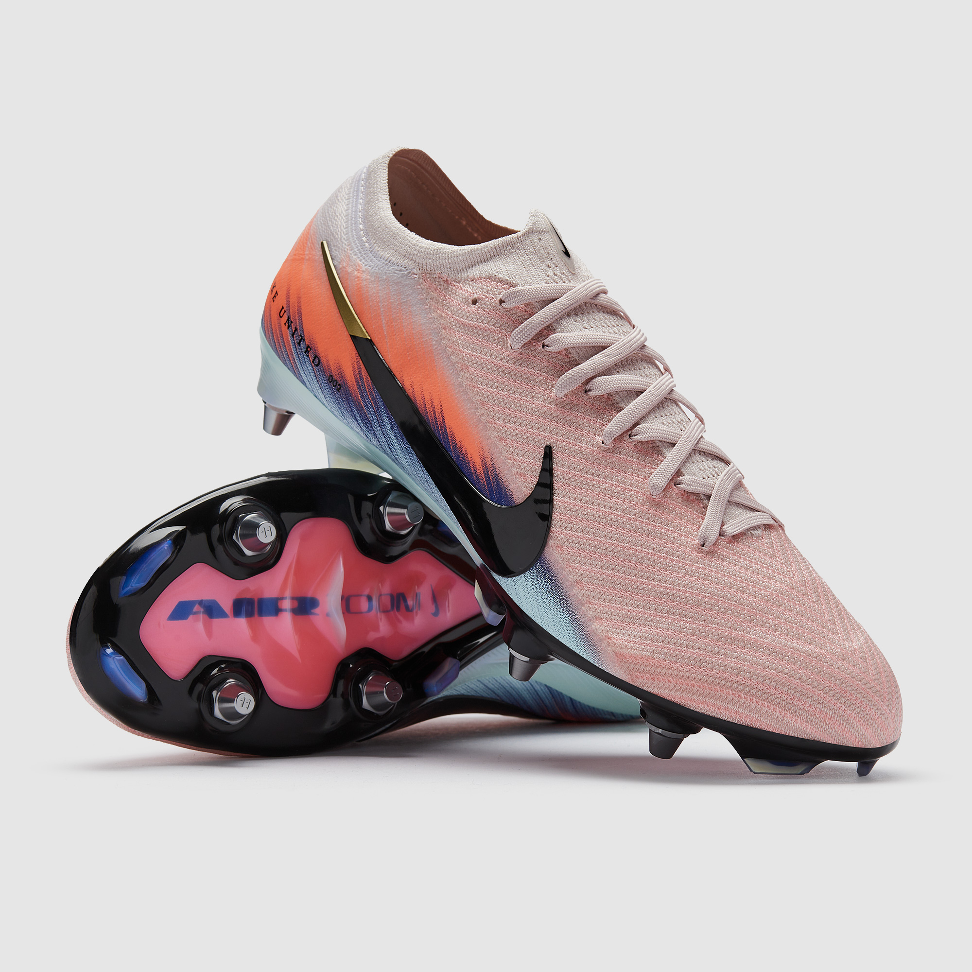 Crampons De Football AG/FG Pour Homme Et Femme - Chaussures Légères Respirantes, Tige Haute, Pour Terrains Naturels Et Synthétiques