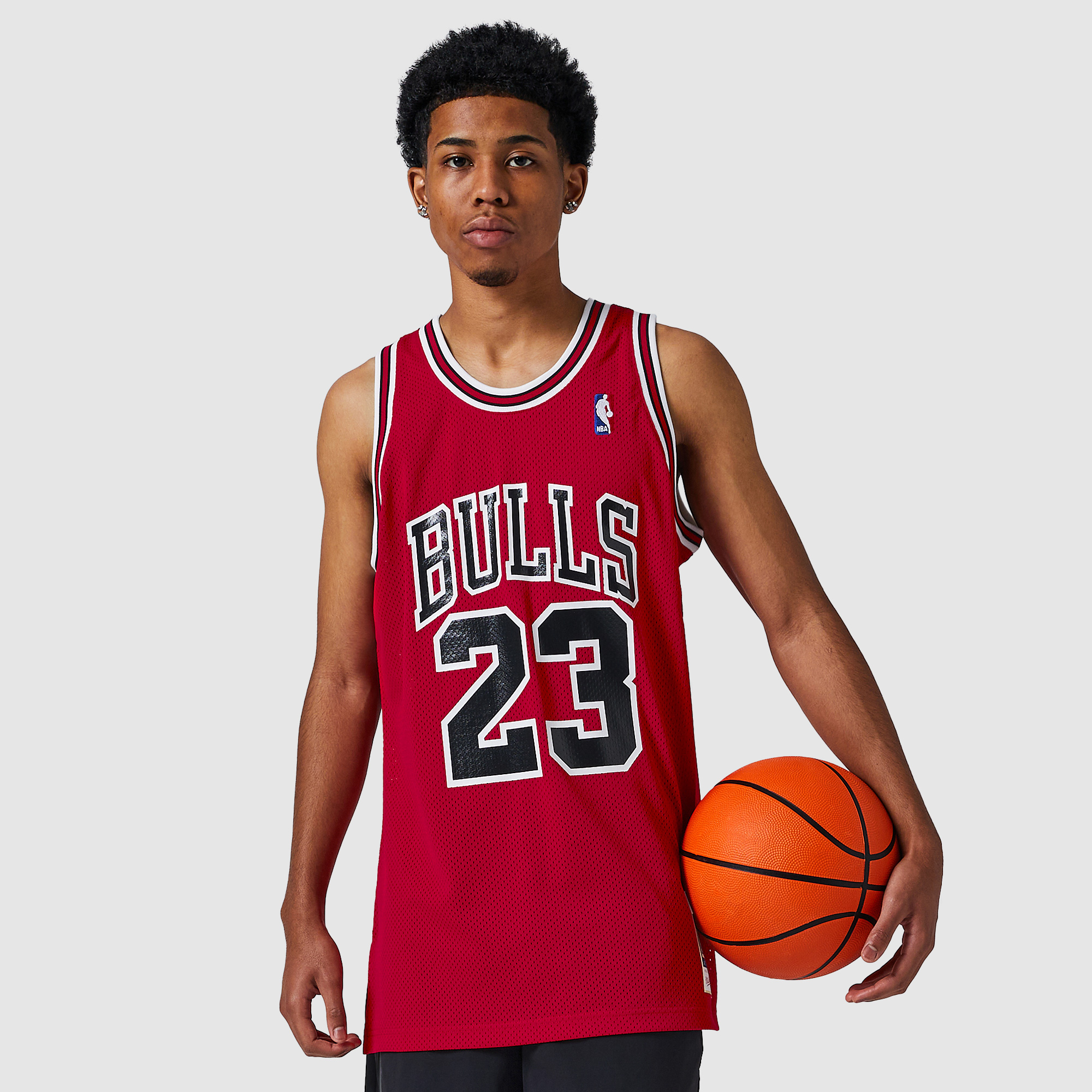 Mitchell And Ness Mitchell Ness Nba Authentic Chicago Bulls Jersey Red