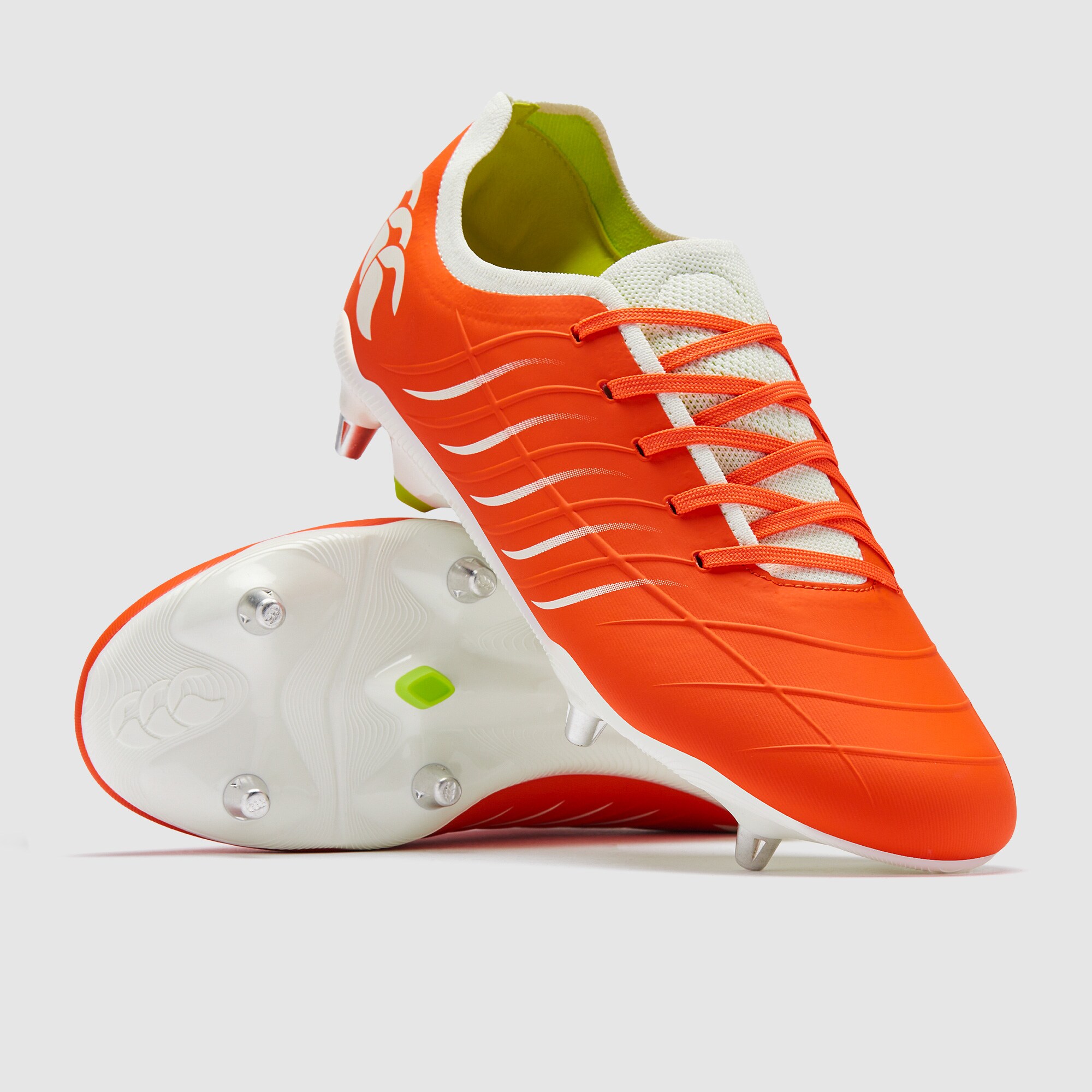 orange nike rugby boots