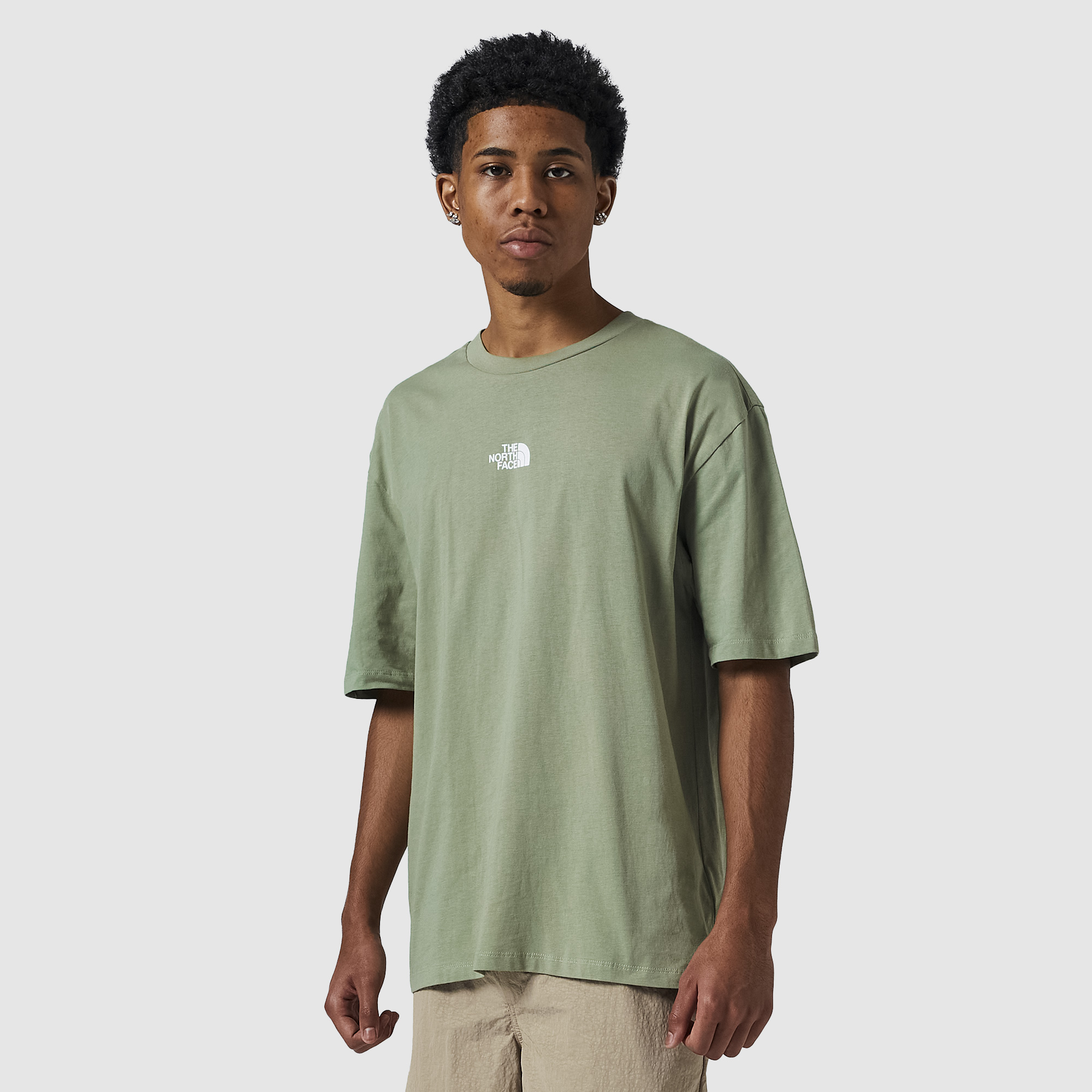 The North Face Mountain Fun Oversized T Shirt Green