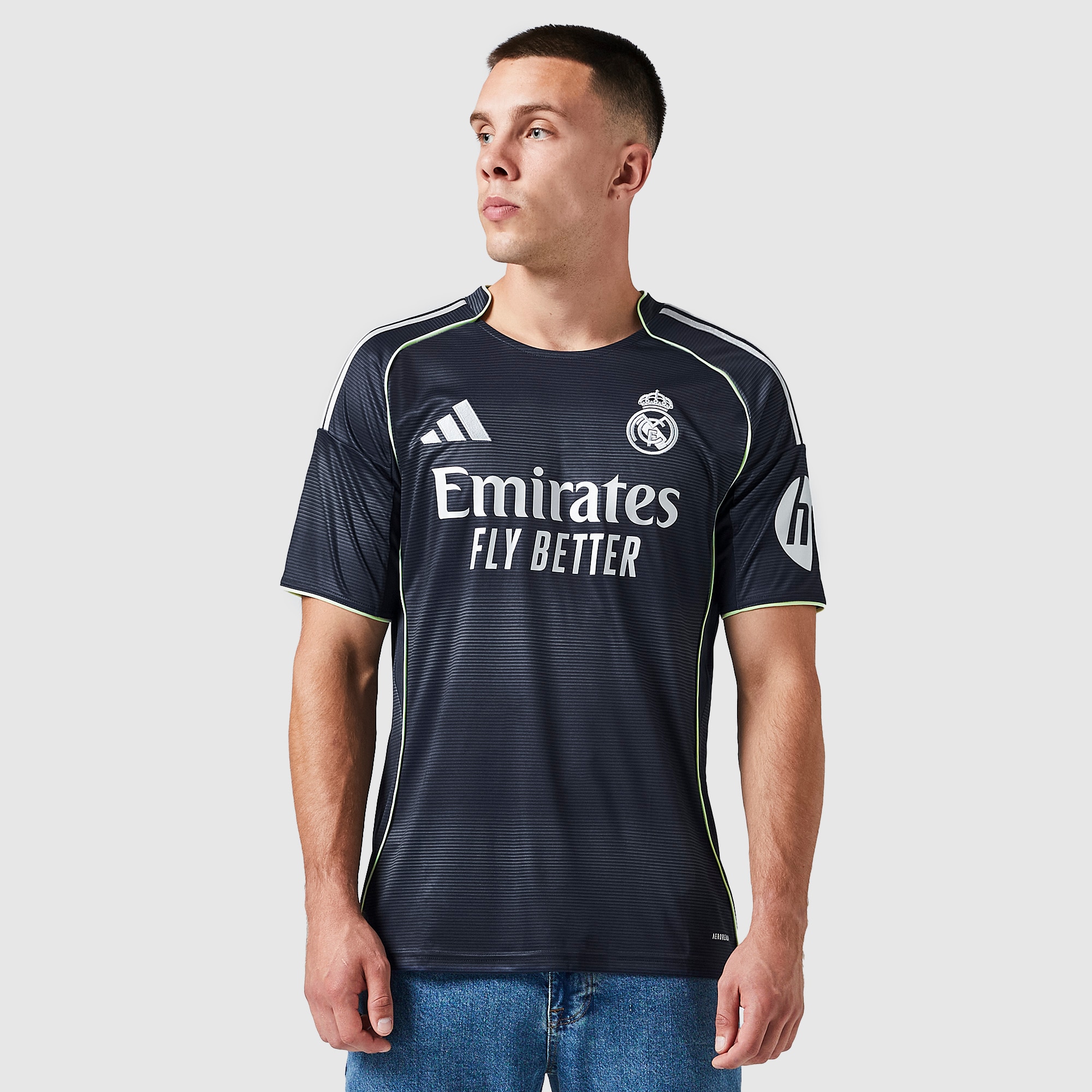 adidas Real Madrid 25/26 Away Shirt with Bellingham 5