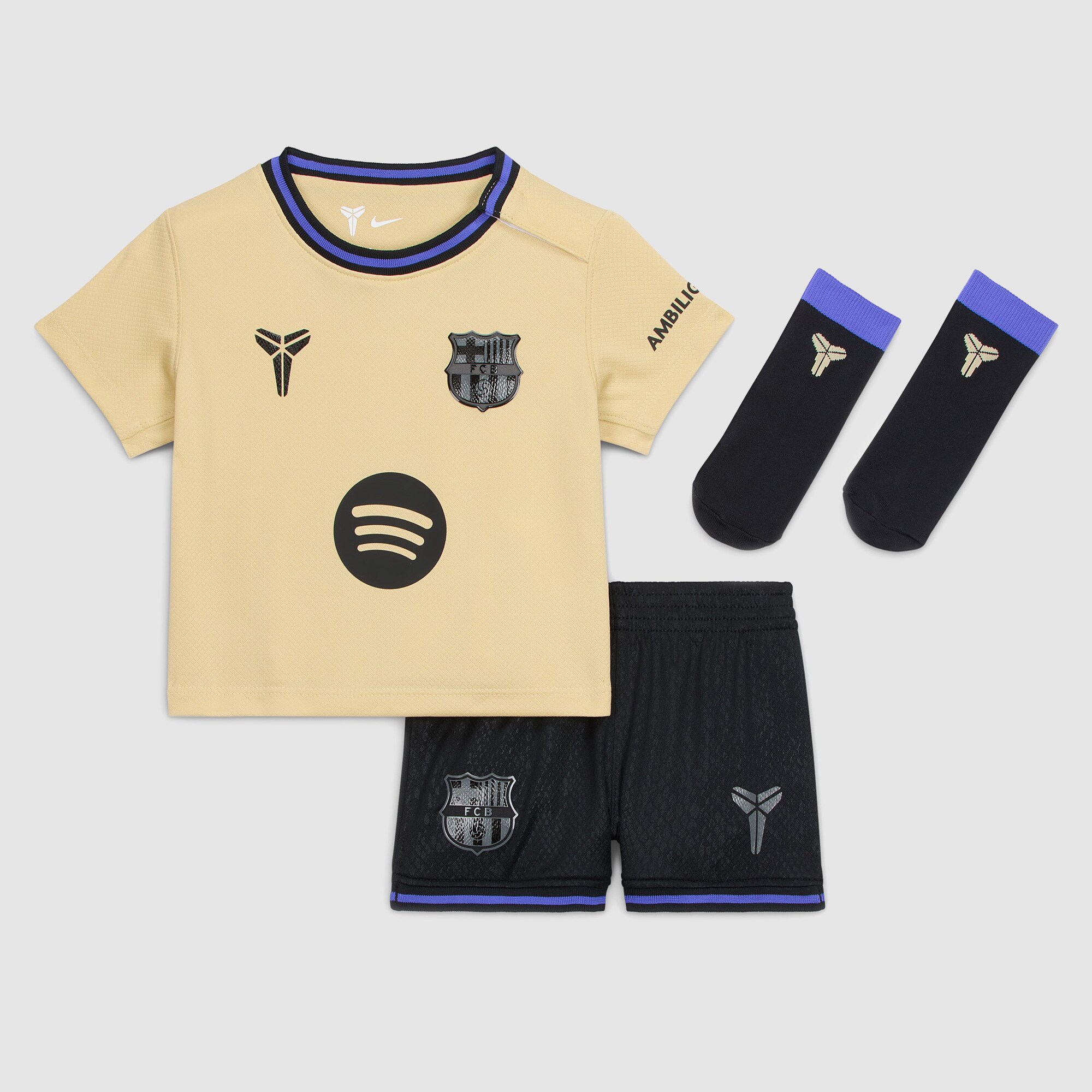 Tenue Extérieure Nike FC Barcelone 25/26 Stadium pour Bébé