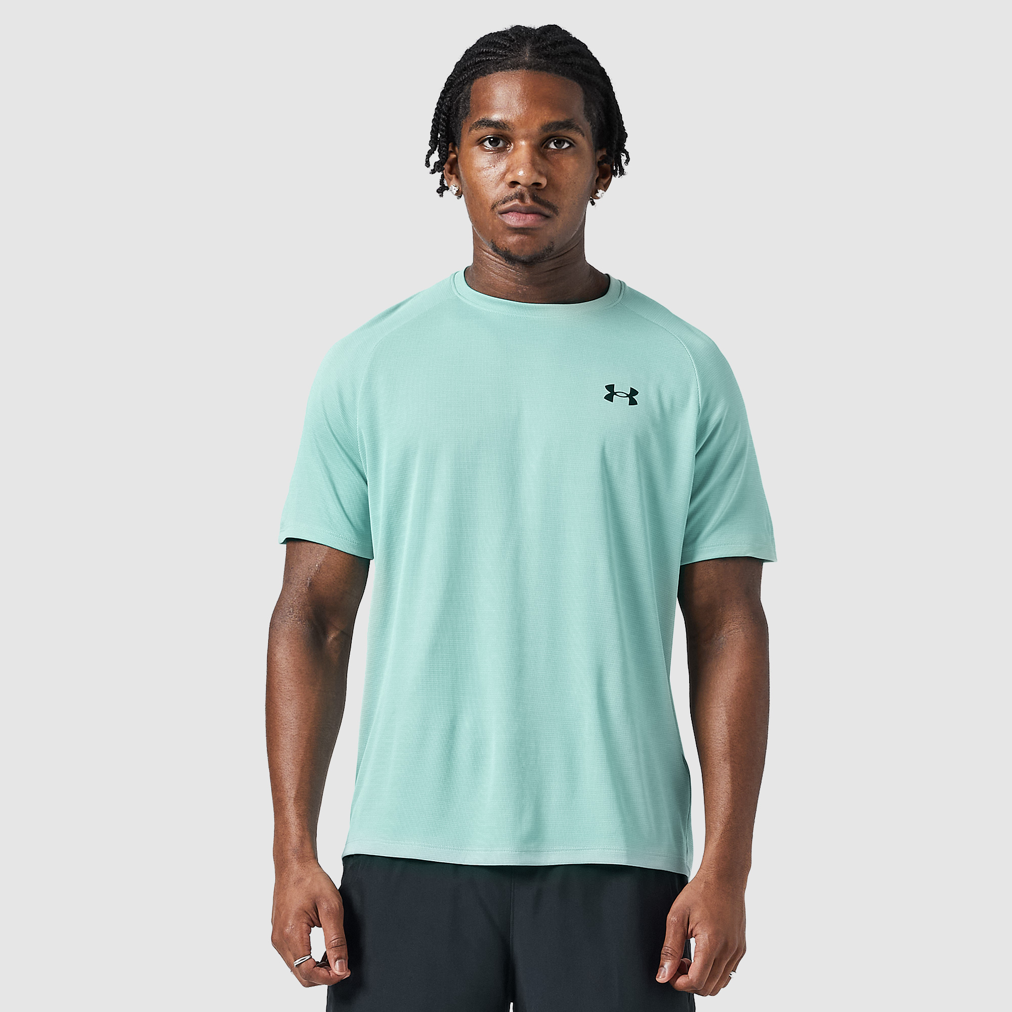 Under Armour Tech Textured T Shirt Blue