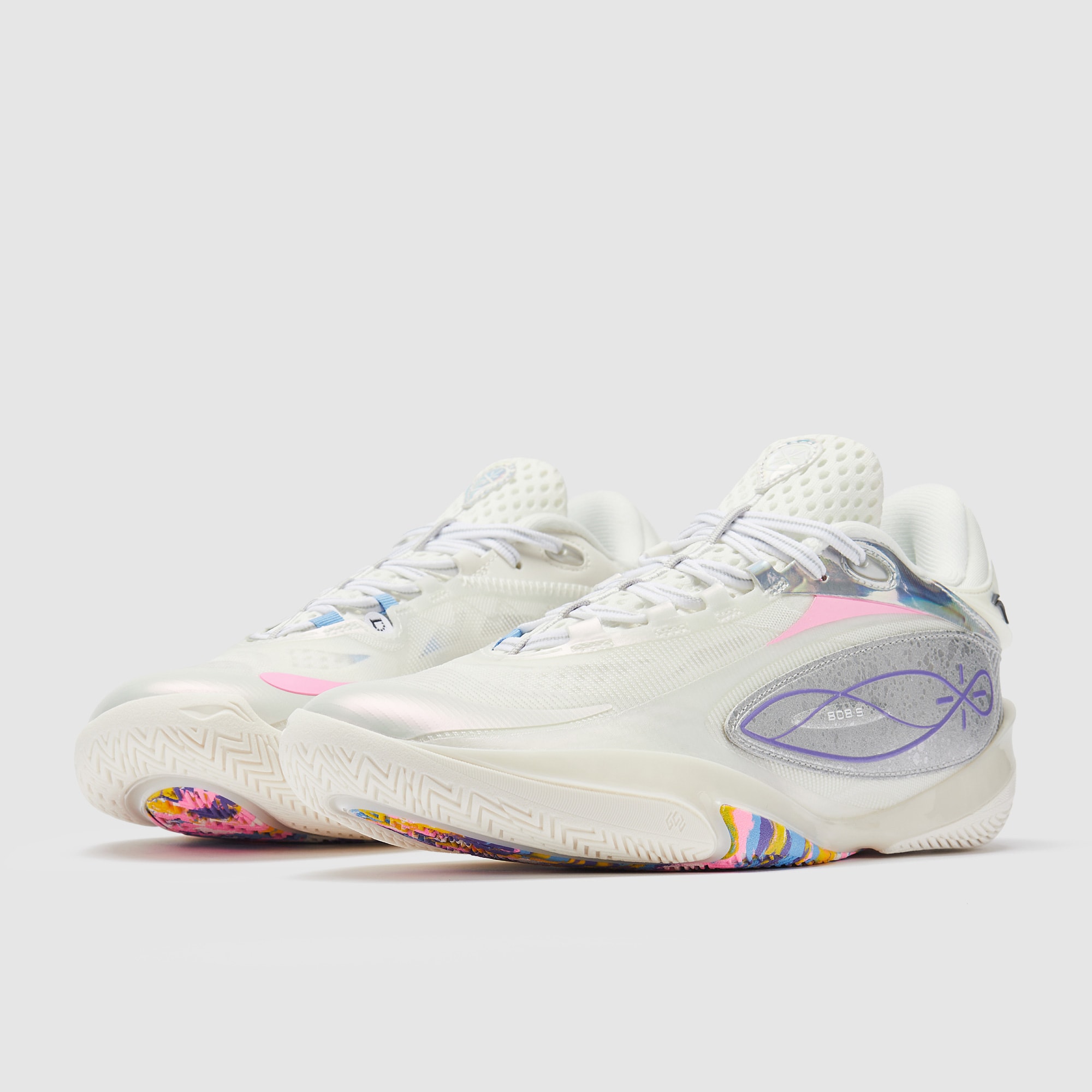 Li-Ning Wade 808 Ultra White Trainers Mens Shoes Pro