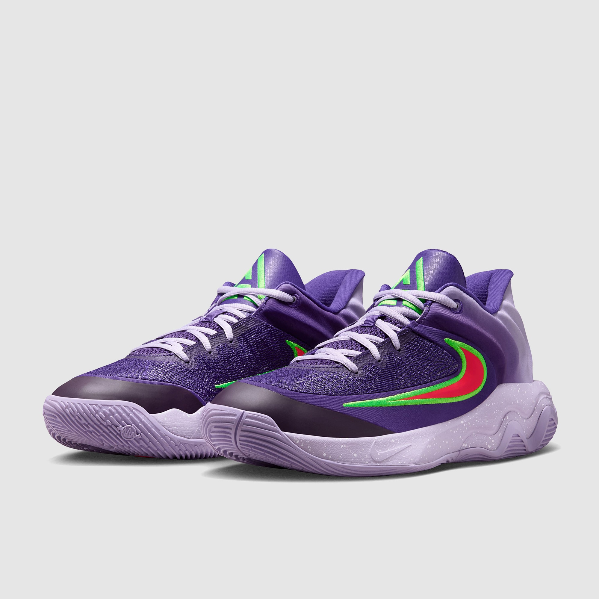giannis purple shoes
