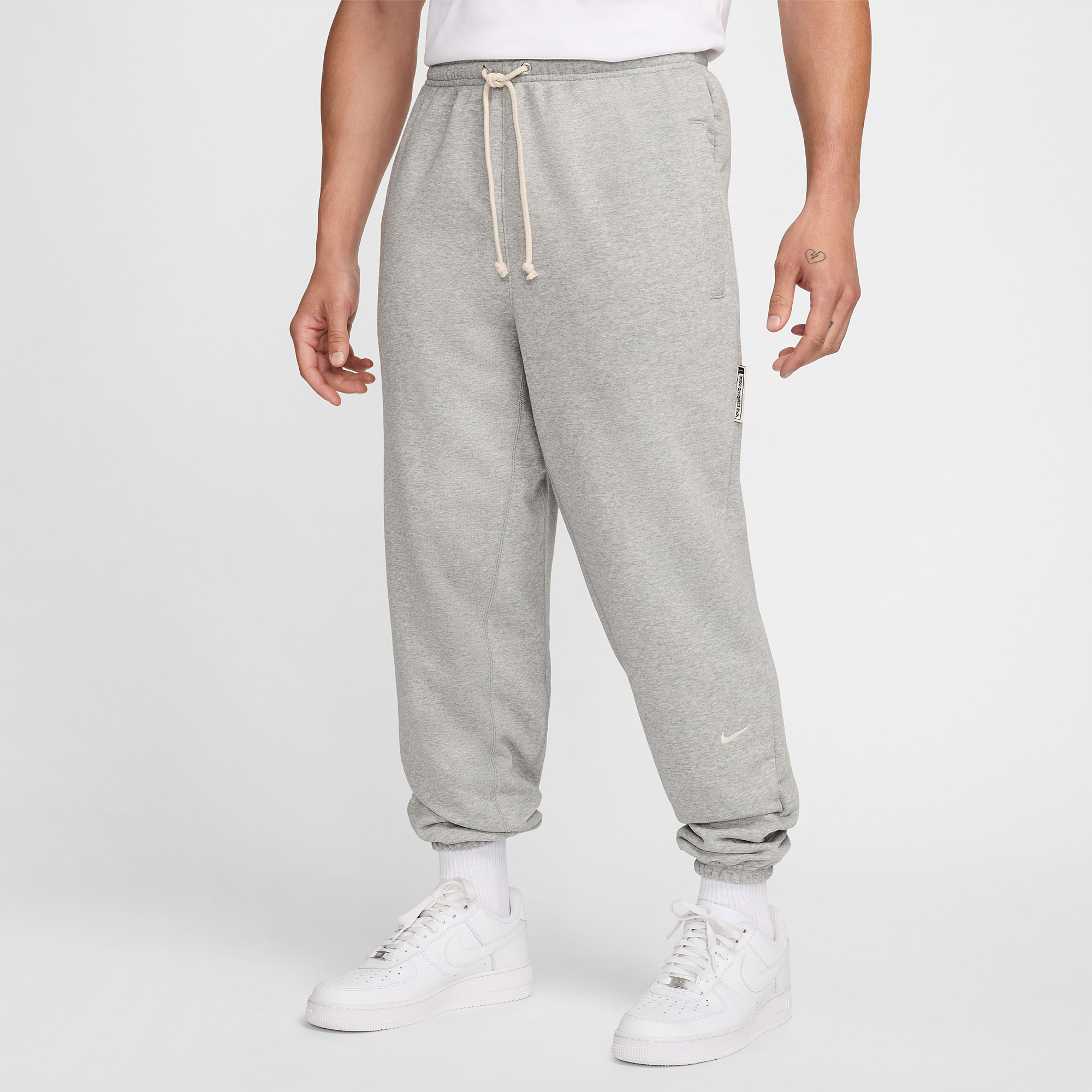 Nike Dri Fit Standard Issue Basketball Pants Grey