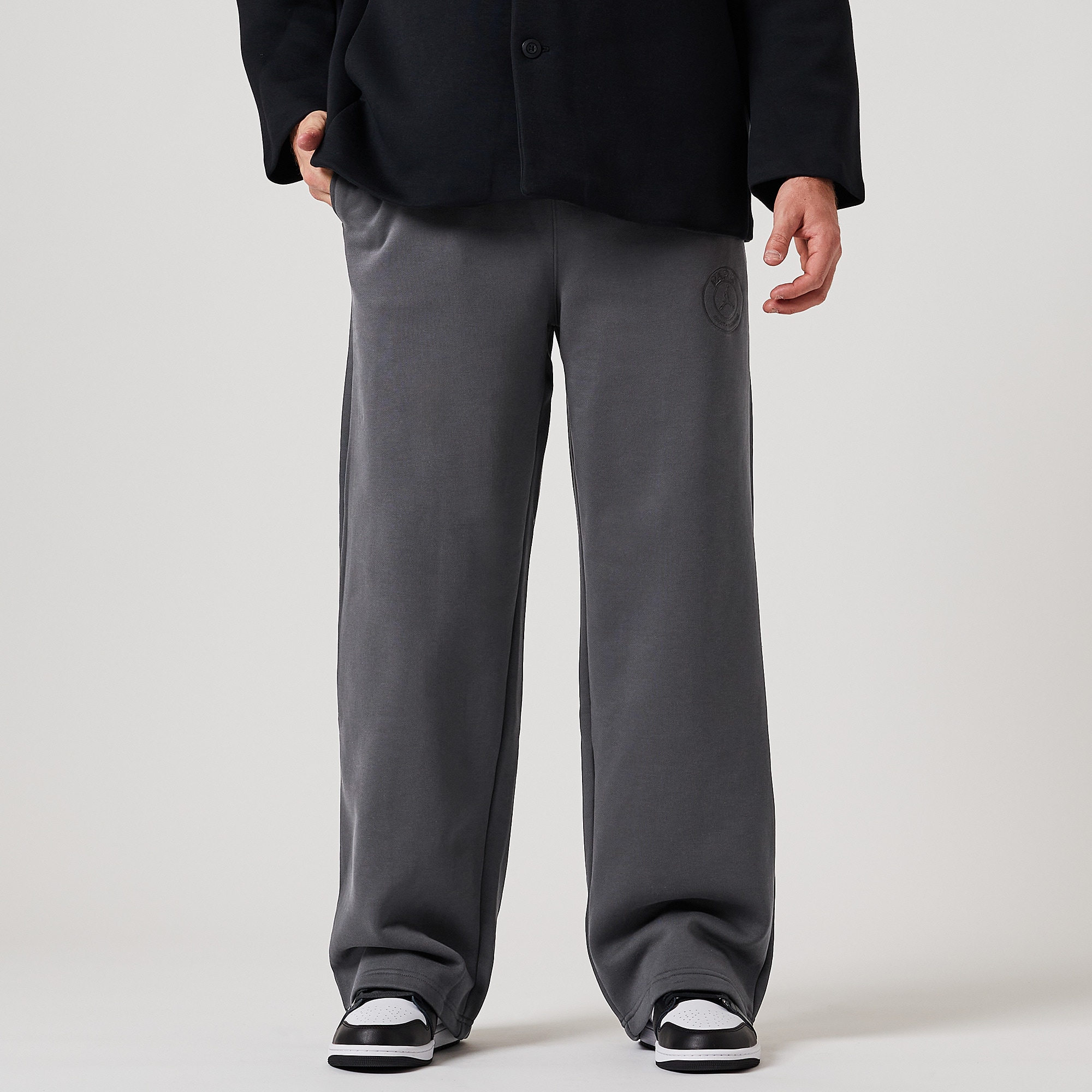 USED】 PSG jordan NIKE pants gray XS Paris-Saint Germain PSG Air Jordan Track Pants Adult Small Black