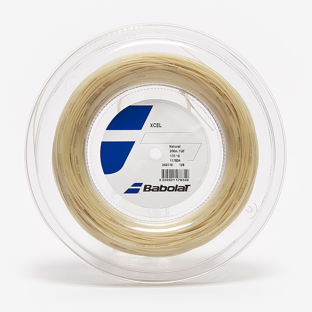 Babolat Xcel 200m Tennis String Reel - Natural - String | Pro:Direct Tennis