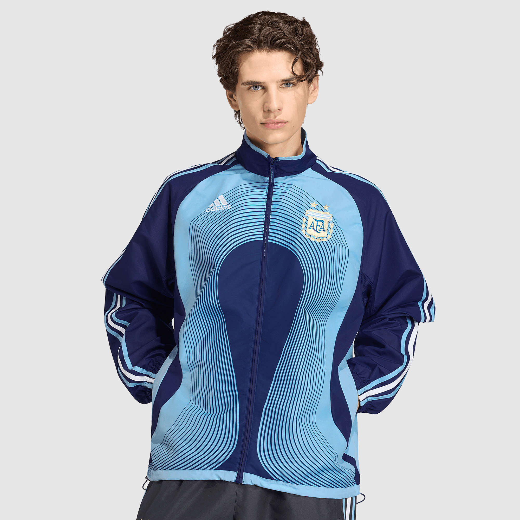 Adidas Originals Argentina 2006 Away Track Top Dark Blue