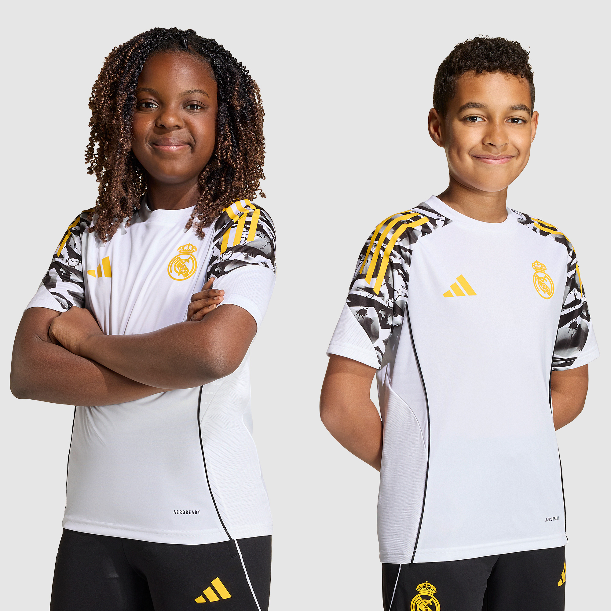 adidas Real Madrid 25 26 x Marvel Kids Training Shirt | KD6390