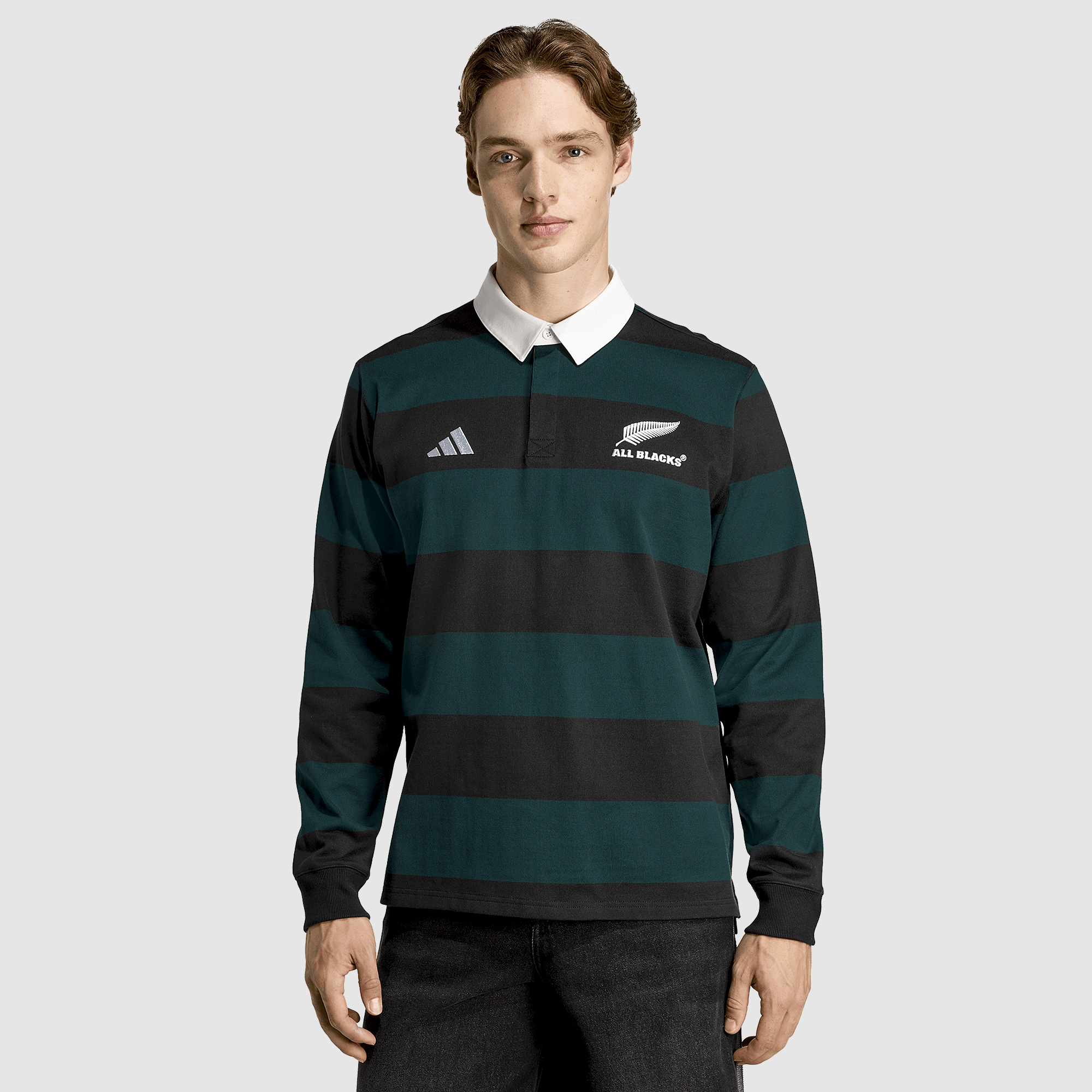 Adidas New Zealand All S 25 26 Heritage Polo Black