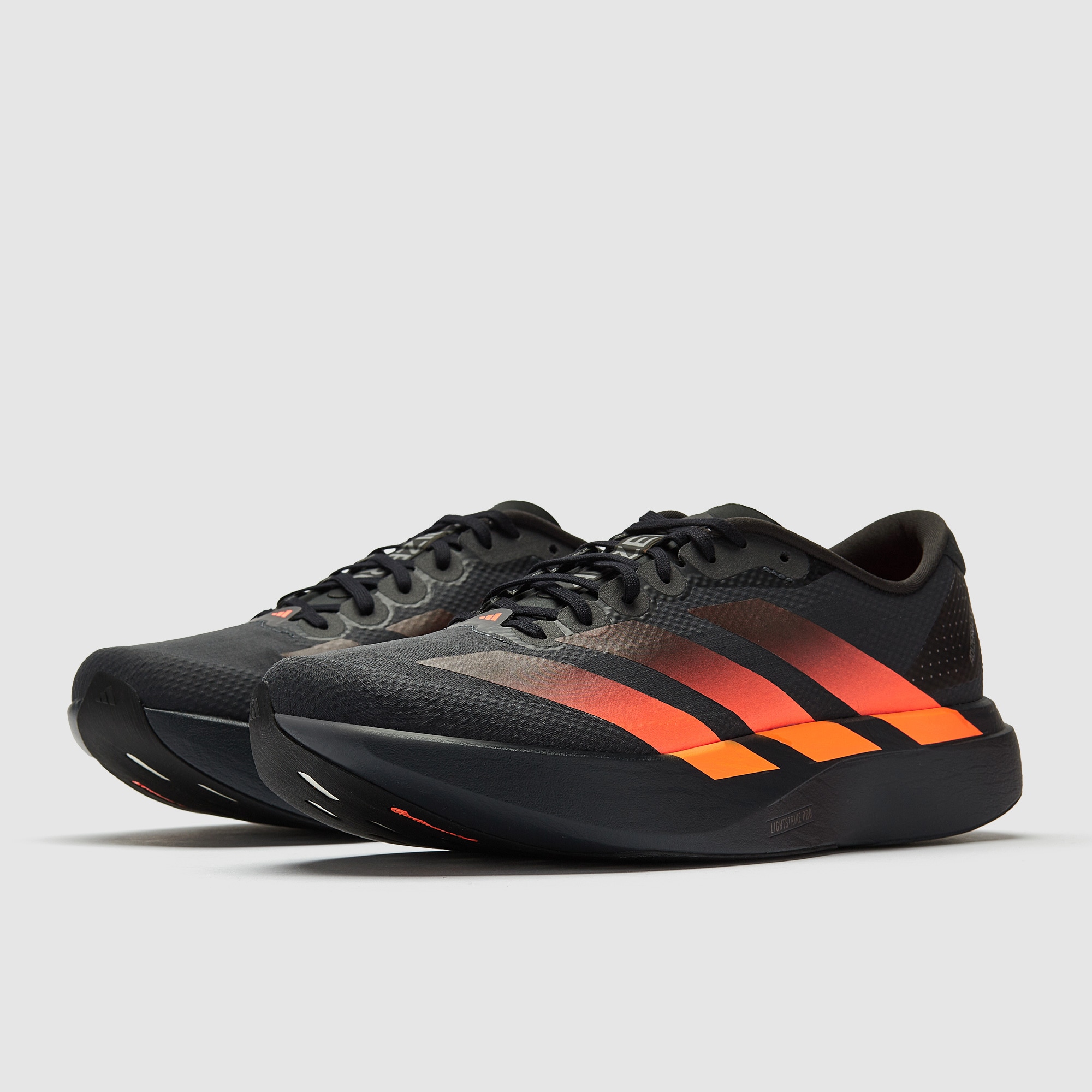 adidas adizero Evo SL Woven - Carbon/Core Black/Lucid Orange