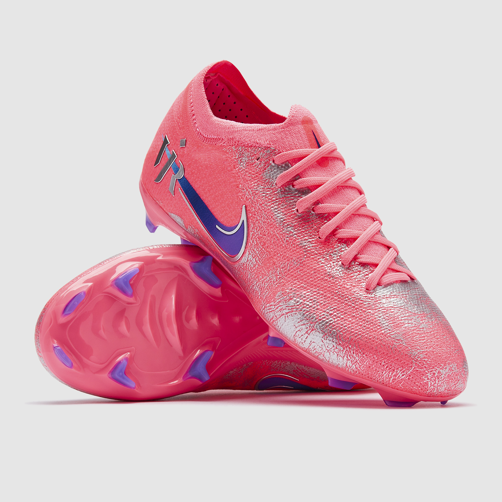 Nike Air Zoom Mercurial Vapor XVI Pro x Vini Jr FG pour Enfant - Sunset Pulse/Old Royal - Chaussures de foot Enfant | Pro:Direct Soccer