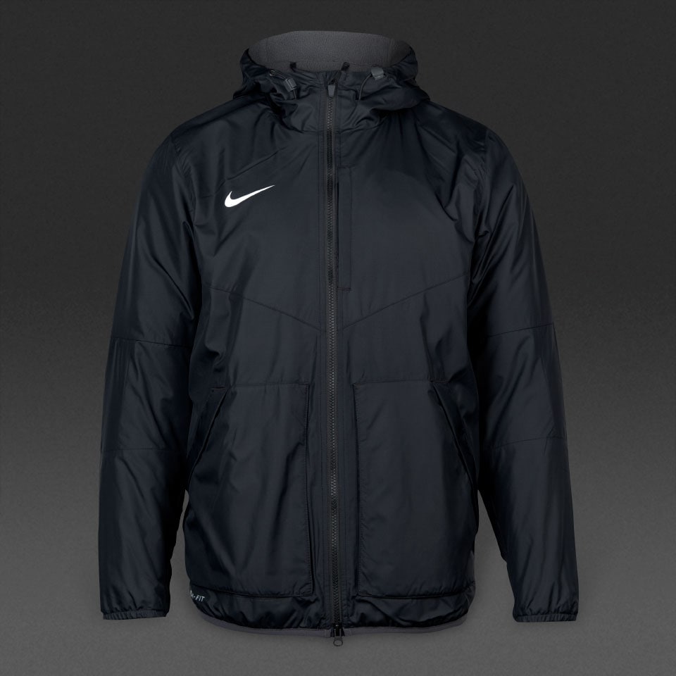 Nike Team Fall Jacket - Mens Teamwear Black/Anthracite/White