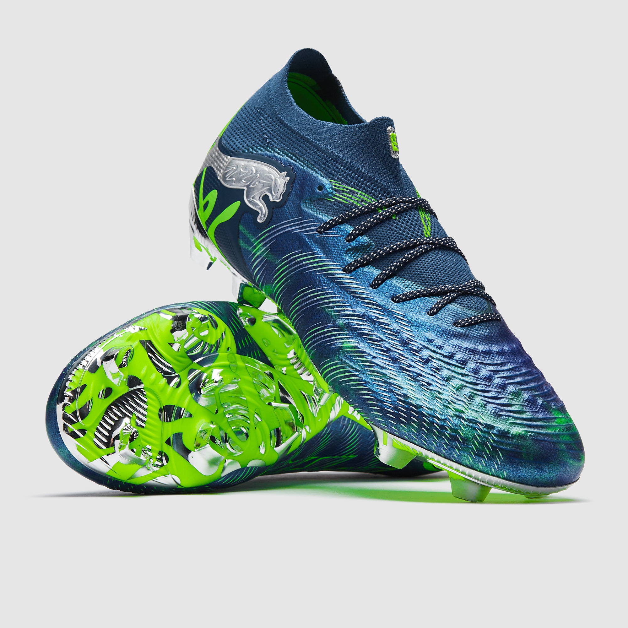 Puma Future 9 Ultimate FG - Lapis Lazuli/Bright Acqua/Verde Glare/Argento Puma