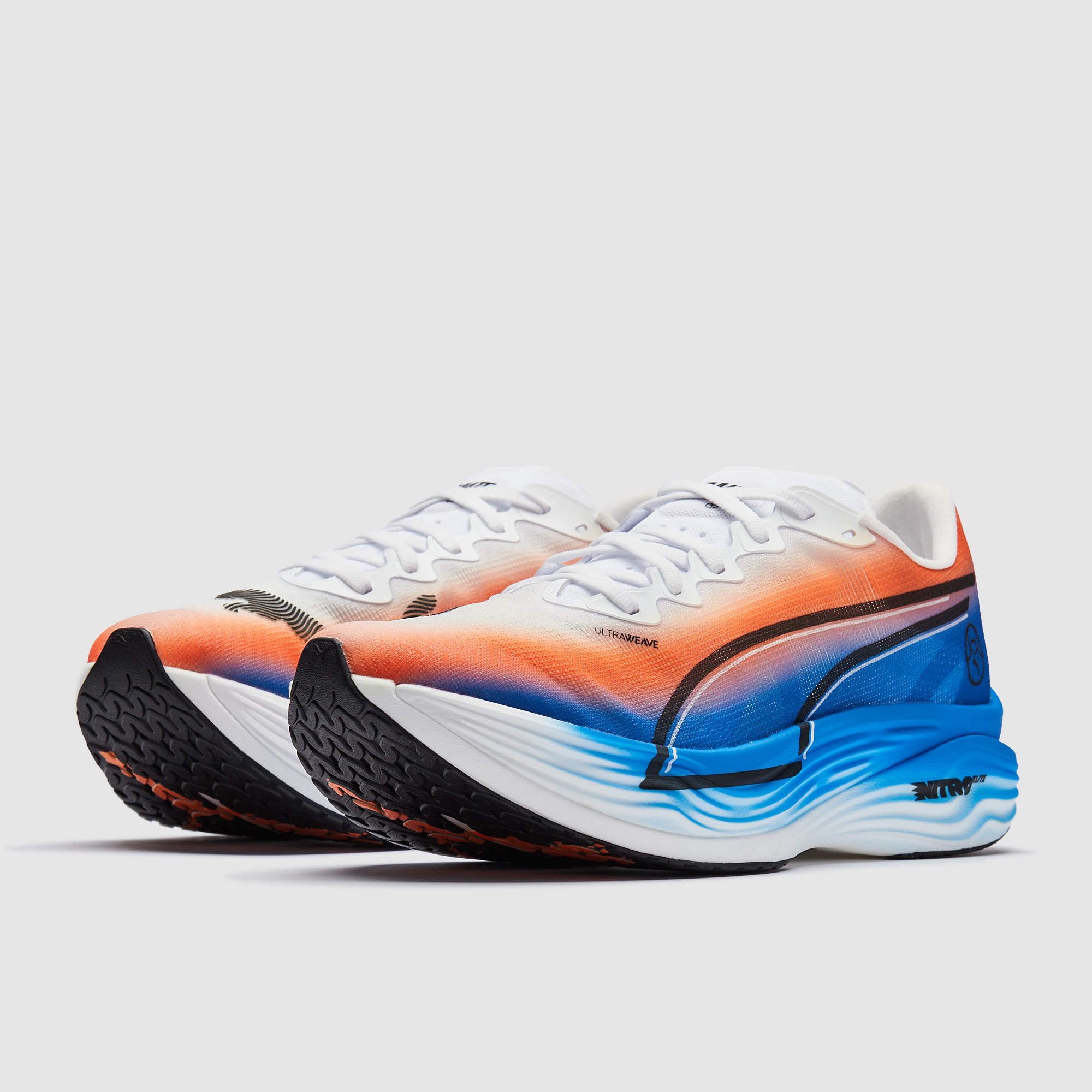 Puma DEVIATE NITRO ELITE3 駅伝pack Puma Deviate Nitro Elite 3 Ekiden - PUMA White/Heat Fire/PUMA