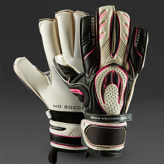 HO Ghotta Futuro Roll GK Gloves Goalie Gloves Goalkeeping Black