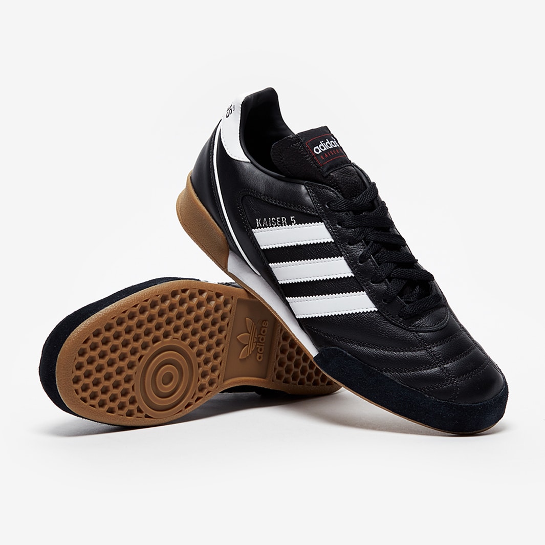 adidas Kaiser 5 Goal - Mens Boots - Indoor - 677358 Black/Running White | Pro:Direct