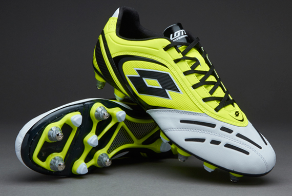 Scarpe Da Calcio Lotto Stadio Poten.II 700 IDJRS Bambino - Tomaia In