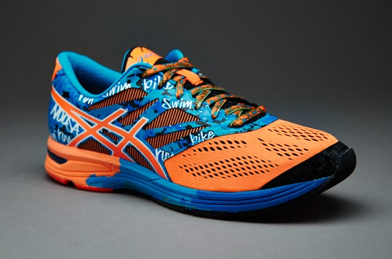 Asics Gel-Noosa Tri 10 Mens Shoes Hot Orange/Black/Electirc