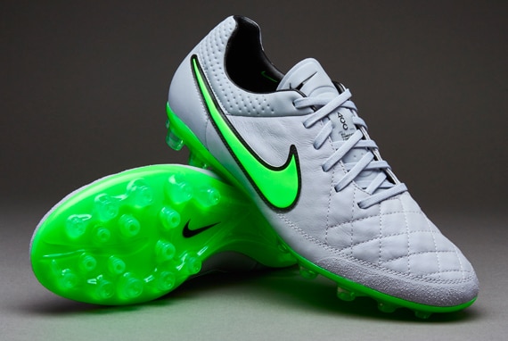 Hoes Microbe overtuigen Nike Tiempo Legend V AG-R - Mens Football Boots - Artificial Grass - Wolf  Grey/Green Strike-Black | Pro:Direct Soccer