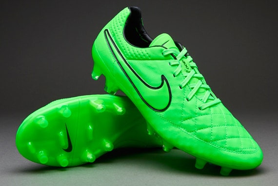 Nike Tiempo Legend V FG - de futbol- Terrenos firmes-Verde-Negro | Pro:Direct Soccer