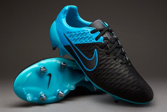 soltar contar consumirse Nike Magista Opus Piel SG Pro -Botas de futbol Nike- Terrenos  blandos-Negro-Turquesa-Azul | Pro:Direct Soccer