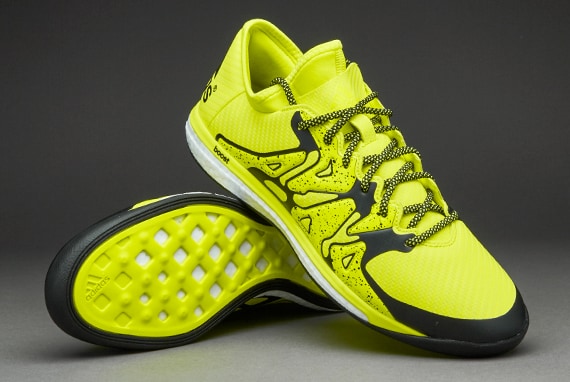 Críticamente Adición guión adidas X 15.1 Boost - Zapatillas de futbol sala-Amarillo-Negro | Pro:Direct  Soccer