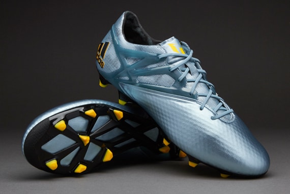 adidas MESSI 15.1 FG-AG - Botas de futbol adidas-Hielo metalizado-Amarillo-Negro | Pro:Direct
