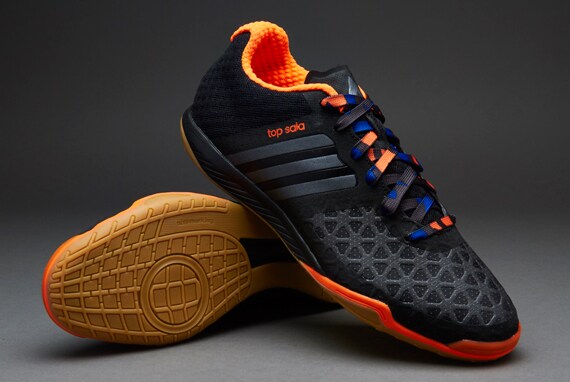 adidas VS ACE Topsala - Zapatillas de futbol sala-Negro-Metálico-Naranja | Pro:Direct Soccer