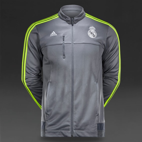 Soccer Jackets -adidas Real Madrid 15/16 Anthem Jacket - Replica