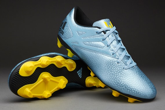 15.4 FXG para Botas de futbol adidas-Hielo metalizado-Amarillo-Negro | Pro:Direct Soccer