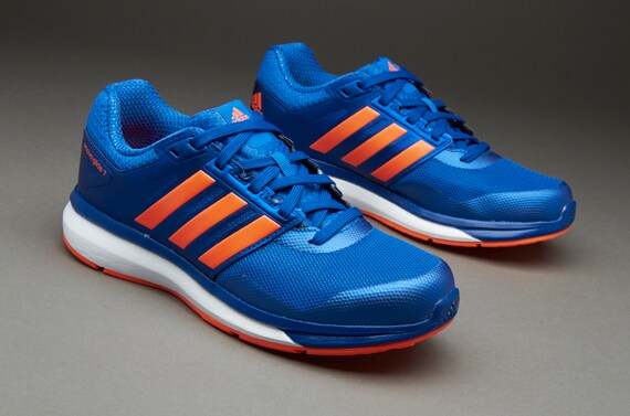 adidas Boys Supernova Glide Boys Shoes Blue/Solar Orange