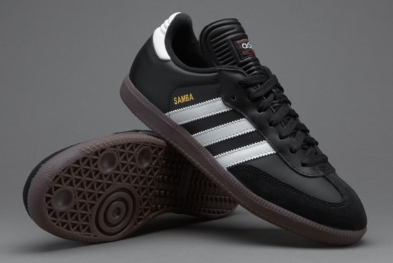 adidas Samba - Mens Soccer Shoes - Indoor Black/Running White