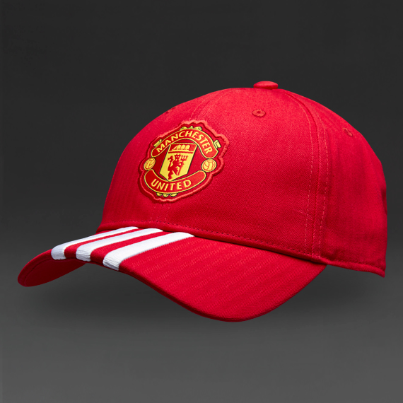 Casquette Vintage Manchester United Années 90 - Rouge - Marque Yupoong - Occasion Excellente