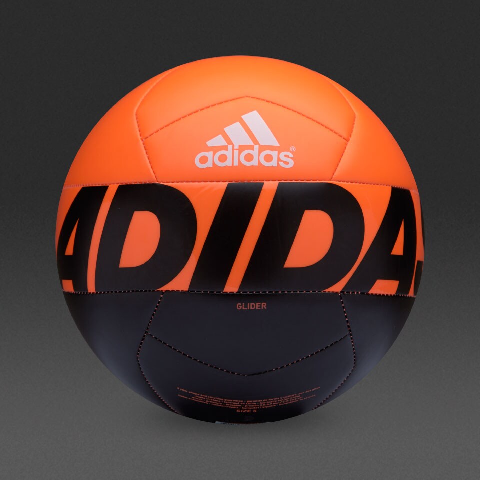 decidir veneno para jugar adidas Glider - Soccer Balls - Solar Orange/White/Black 