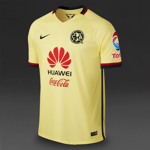 Soccer Jerseys - Club America SS Home Stadium Jersey - Replica Apparel ...