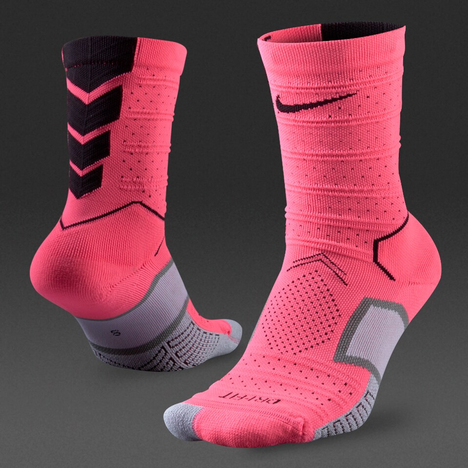 Nike Matchfit Elite Mercurial Socks - Mens Apparel - Hyper Pink/Black