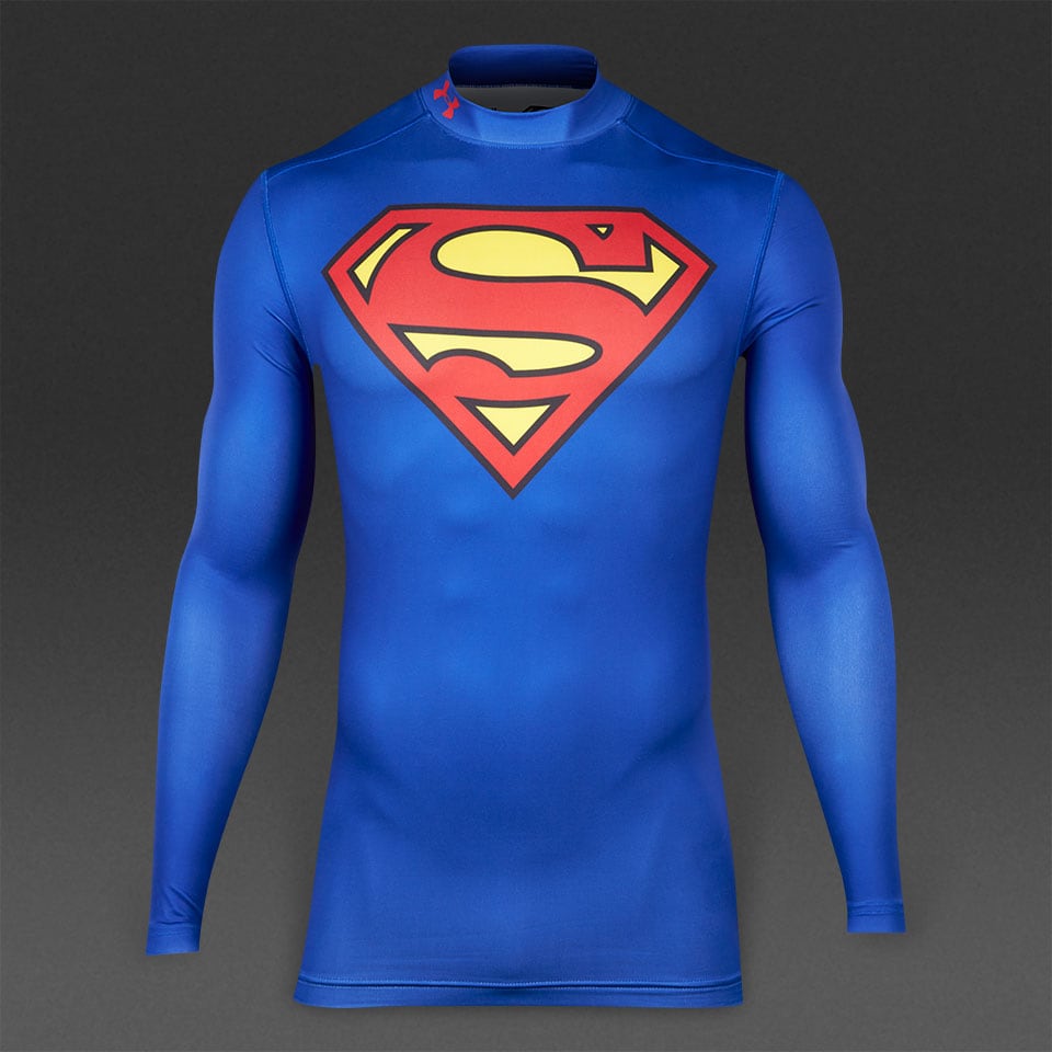 Camiseta de Under Armour Evo-Ropa térmica para hombre-Azul | Pro:Direct Soccer