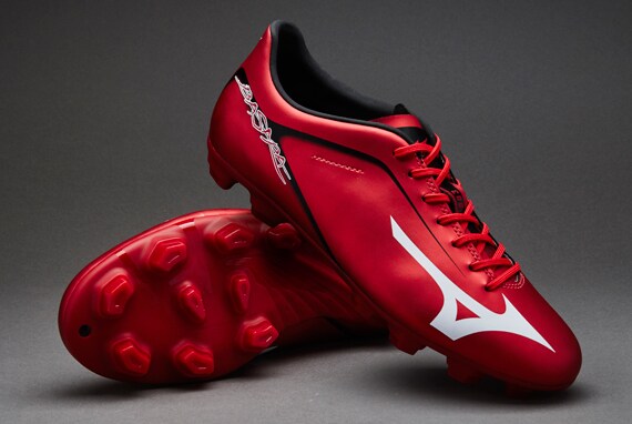 Mizuno Basara 003 MD Mens Boots Firm Ground Red White Pro Direct Soccer