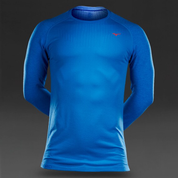 Mizuno breath thermo running crew online