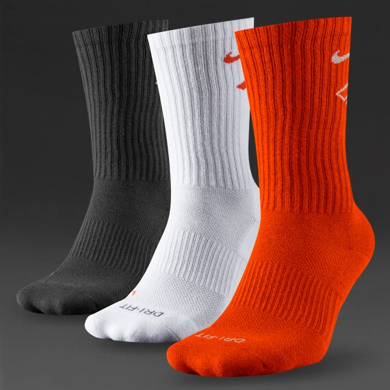 chaussettes Nike Dri-Fit Fly Crew (pack de 3) vetements pour