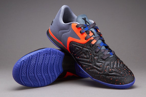 adidas X 15.2 CT - Soccer Shoes Turf Trainer - Core Black/Solar Orange/Night Flash